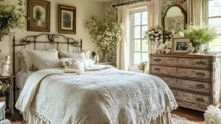 Vintage Elegant Chic Farmhouse Home Decorating Ideas for a Timeless Look