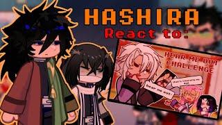 °HASHIRA Reacts To "Hashira does A HEAR ME OUT Challenge"° | Filler | Kny