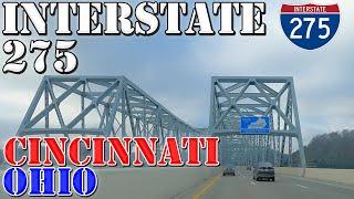 I-275 Inner - America’s LONGEST Interstate Beltway - Cincinnati - Ohio - 4K Highway Drive