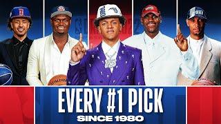 Every Number 1 Pick Since 1980 | #NBADraft