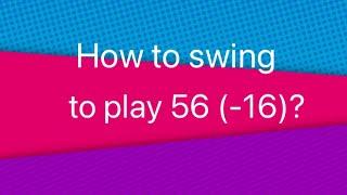 How to swing to play 56 (-16)?Christiaan Burke golf swing #golfmotivation #bestscore #alloverthegolf