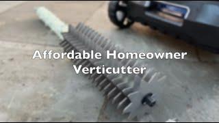 Beat Thatch and Get Denser Healthier Lawn Through Verticutting - Affordable Homeowner Verticutter