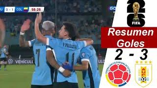 Uruguay vs Colombia 2-1 Resumen Y Goles COMPLETO | ELIMINATORIAS SUDAMERICANAS 2026