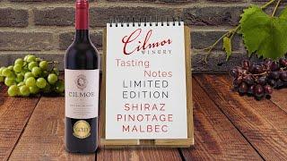 Cilmor Wines - Limited Edition Shiraz / Pinotage / Malbec - Tasting Notes