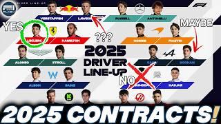 2025 F1 Driver Contracts EXPLAINED In 4 Minutes: Who Stays and Who Leaves?