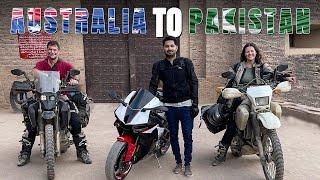 BIKERS FROM AUSTRALIA ️ REACHED PAKISTAN  | ZS MOTOVLOGS |