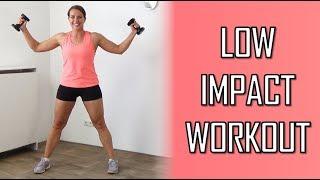 20 Minute Low Impact Workout with Dumbbells – Calorie Burning and Muscle Endurance Workout