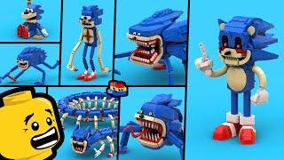 LEGO Sonic HORROR Collection (How to Build Every Cursed Sonic!)