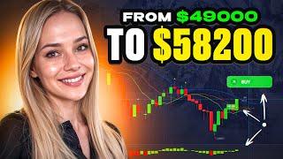 Turn $49000 to $58200 with 99% WIN RATE Binary option strategy |  Pocket Option trading strategy