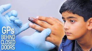 Child Trapped His Finger, Dr Uses Hot Needle To Relieve Pain | GPs: Behind Closed Doors