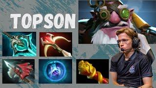 Sniper,  Dota 2  7.33c Topson Pro Gameplay