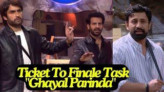 Bigg Boss 18  Ticket To Finale Task "Ghayal Parinda" : Rajat Ke Hath Power, Eisha Ka Jana Final