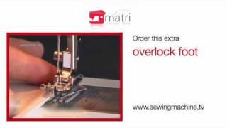 Accessoires: Overlock foot - Naaimachine Sewingmachine Machine a Coudre Nahmaschinen