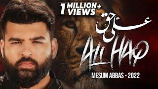 ALI HAQ | Mesum Abbas 2022 | New Noha Maula Ali | Muharram 2022 | Title Noha 2022