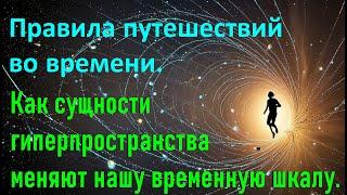 Как гиперпространственные сущности вмешиваются и изменяют временную шкалу людей. Том Монтолк.