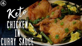 Pan roasted chicken in Keto Curry Sauce | Keto Recipes | Headbanger's Kitchen