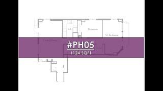 Apartment PH05 (1124 sqft)