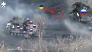 Ukraine War -FPV Drone Eliminated Russian Hiding In A  Village !