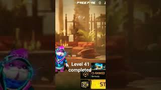 like and subscribe / level 41 completed #freefire #totalgaming #garenafreefire