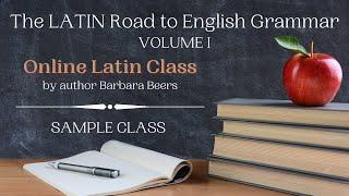 Sample Online Latin Class