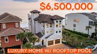 LUXURY BEACH HOME DESTIN FLORIDA W/ ROOFTOP POOL