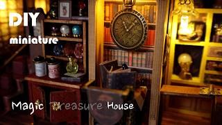 DIY Miniature Dollhouse Kit l Magic Treasure House l 매직 트레져 하우스 l 테무 l 미니어처 miniature 쉽게 만들기 / 이벤트 