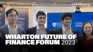 Wharton Future of Finance Forum 2023