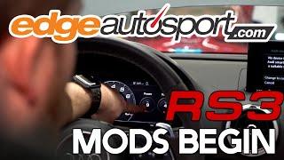 Alan Starts to Modify the Audi RS3 with Flex Fuel and Tuning  |  Edge Autosport