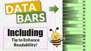 Excel Data Bars Hack (Separate Values from Data Bars)