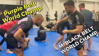 My No Gi Worlds Warm Up with 1 of BJJ’s Toughest Wrestlers