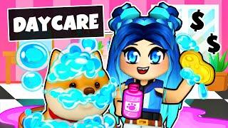 Opening my PET DAYCARE in Roblox!