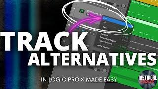 How To Use Track Alternatives In Logic Pro X