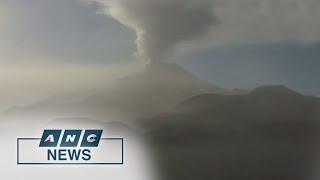 Mt. Bulusan erupts anew | ANC