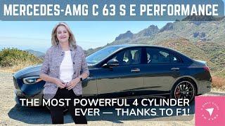 The Fastest 4-cylinder Ever Thanks to F1: Mercedes-AMG C 63 S E Performance First Drive