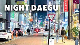 [LIVE] Let's walk the streets of Daegu  on a Saturday night together! 설연휴 토요일밤 대구 서울워커의 라이브 랜선투어