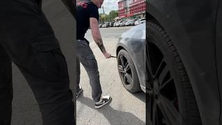 Протыкаем колёса. Стресс #mmcars #авто #shorts #automobile