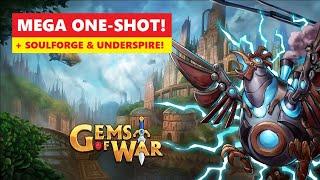 Gems of War Soulforge Review, World Event and Underspire best team!