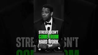 Stress Doesn't come From hard work.. #motivation #mindsetqoutes #motivationalquotes #successquotess