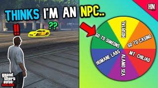 SPIN The WHEEL HIDE & SEEK | GTA 5