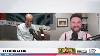 DEPORTES ZONA-5Tiempo Xtra con Federico López - Auspiciado por la Cooperativa de Seguros Múltiples