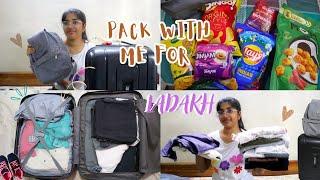 Prep and pack with me for LADAKH ️️