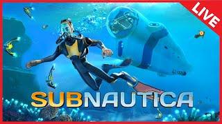 Playing Subnautica (LIVE)