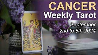 CANCER WEEKLY TAROT READING "SHINING THE LAMP" September 2nd to 8th 2024 #weeklyreading #weeklytarot