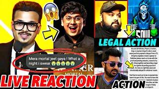 S8UL REACTION  Mortal won Content Creator Award  Rushi Bhai Legal Action ️ Goldy Da Expose AGENDA