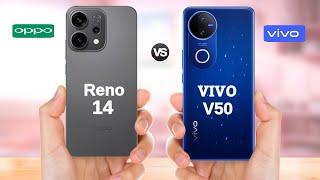 OPPO Reno 14 5G vs VIVO V50 5G  || Full Comparison