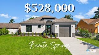 FOR SALE $528,000 / 3 Beds, 2 Bath + Home Office / Bonita Springs