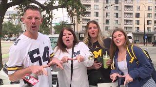 Michigan and Alabama fans bring history of passion and success to Tampa