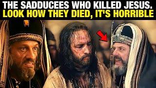 The horrible death of Annas and Caiaphas, The Sadducees who killed Jesus