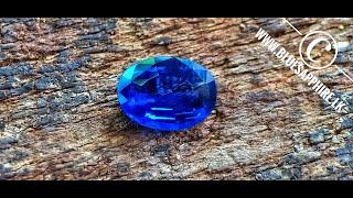 Natural Ceylon Vivid Royal Blue Sapphire 2.17ct Certified