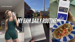 6AM DAILY ROUTINE | how I'm levelling up in 2025, meal prep, whole day of eating, new workout split